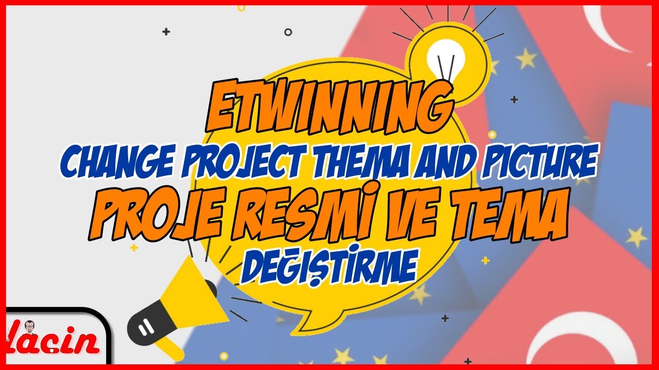 eTwinning Twinspace Proje Resmi / Tema Değiştirme ( Kurucu ) / Change Project Thema and Picture