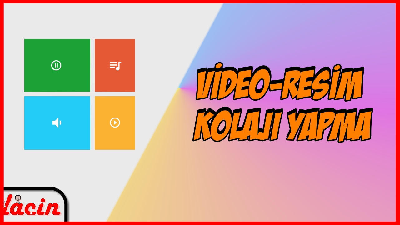 video resim kolajı yapma